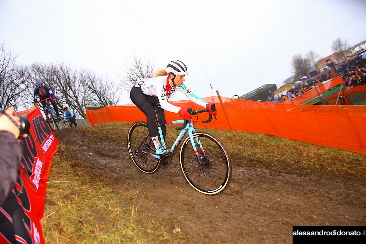 Jolanda Neff al campionato del mondo di ciclocross Bogense